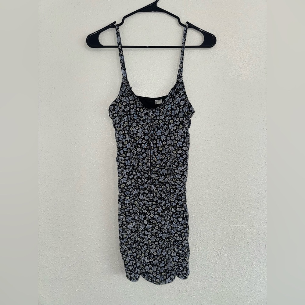 H&M Black Floral Dress
